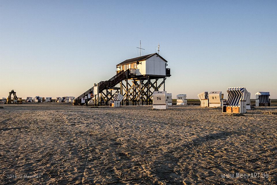 Impressionen aus der größten Sandkiste Deutschlands, der weitläufige Strand an der Nordsee in St. Peter-Ording // Foto: MeerART