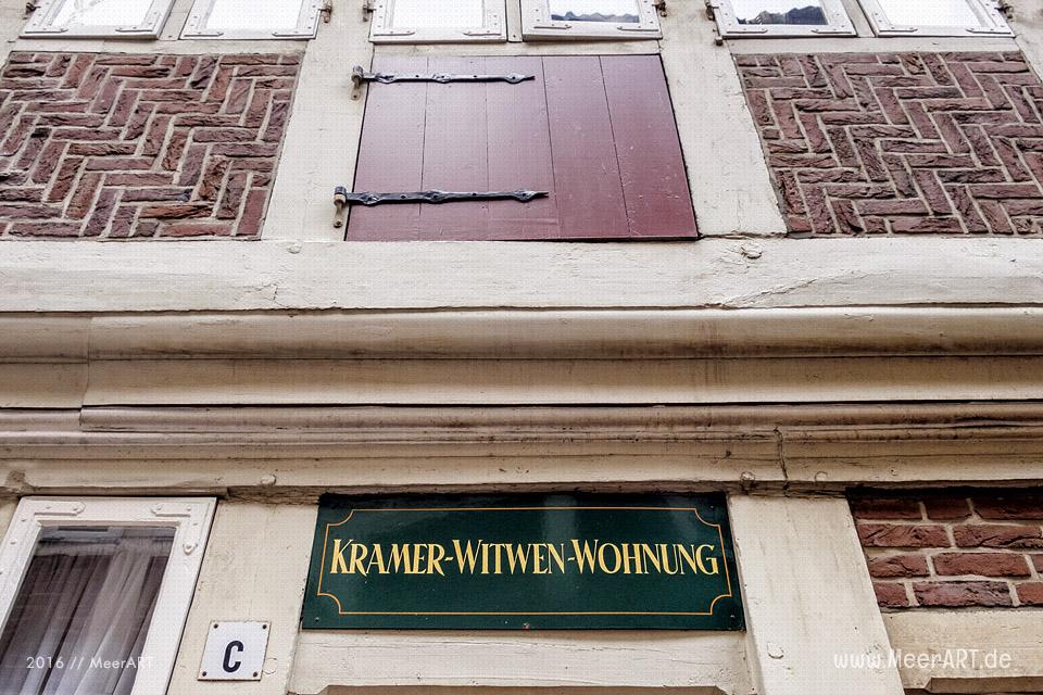 Die Krameramtsstuben mit der letzten geschlossenen Hofbebauung des 17. Jahrhunderts in Hamburg // Foto: MeerART