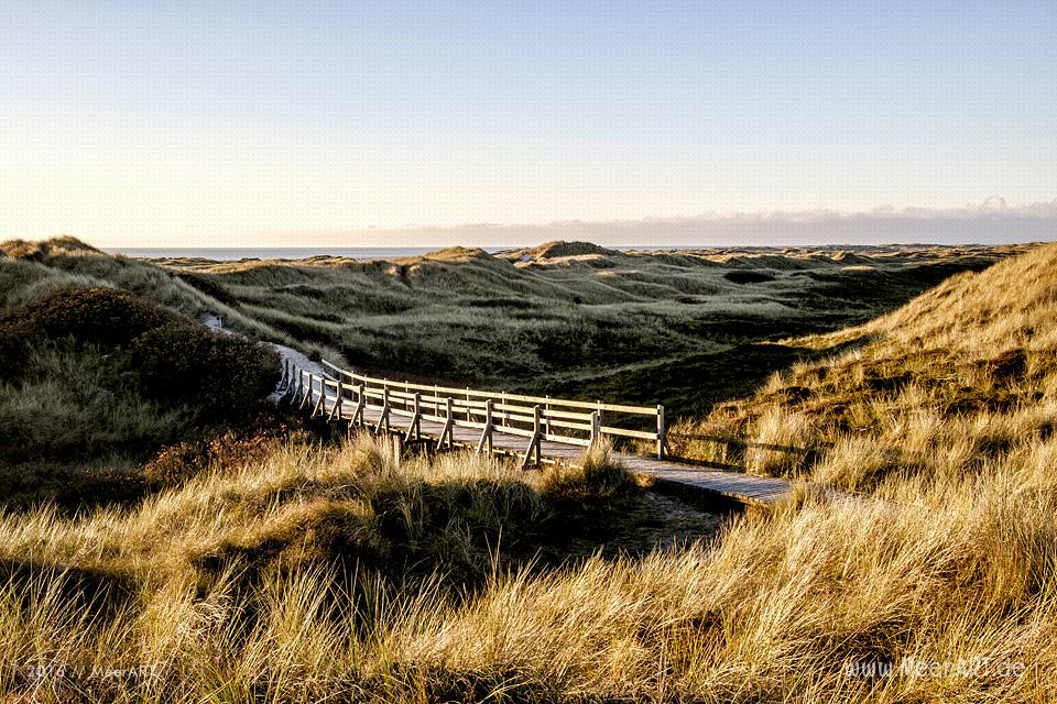 Die Nebensaison am Kniepsand auf der nordfriesischen Insel Amrum // Foto: MeerART