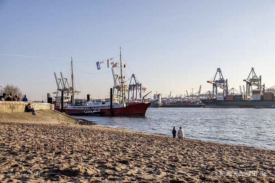Impressionen aus dem Hamburger Hafen // Foto: MeerART