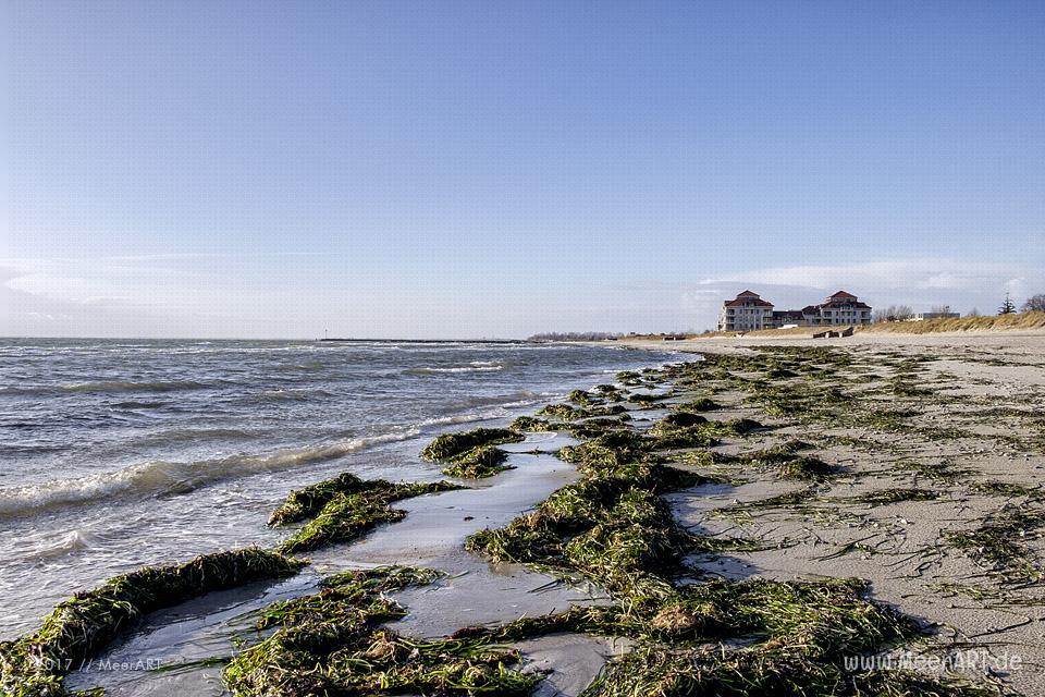 Der Südstrand auf der Ostsee Fehmarn // Foto: MeerART