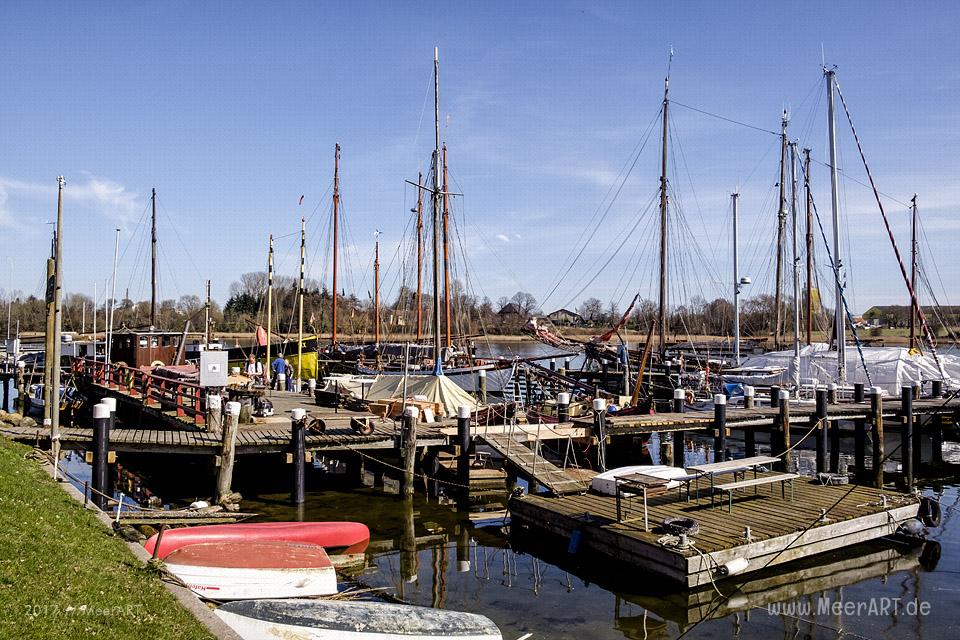 Kappeln die idyllische Hafenstadt an der Schlei // Foto: MeerART