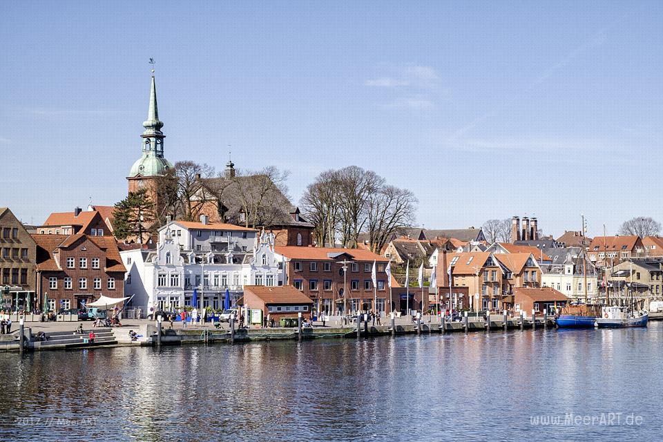 Kappeln die idyllische Hafenstadt an der Schlei // Foto: MeerART