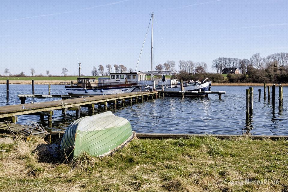 Die kleine Stadt Arnis mit der idyllischen Lage direkt an der Schlei // Foto: MeerART