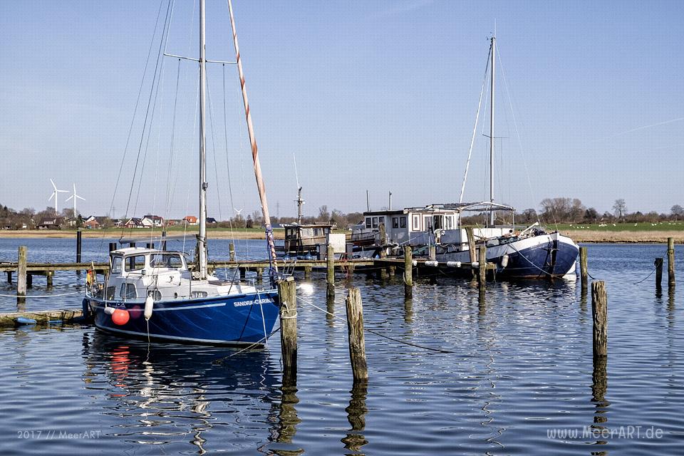 Die kleine Stadt Arnis mit der idyllischen Lage direkt an der Schlei // Foto: MeerART