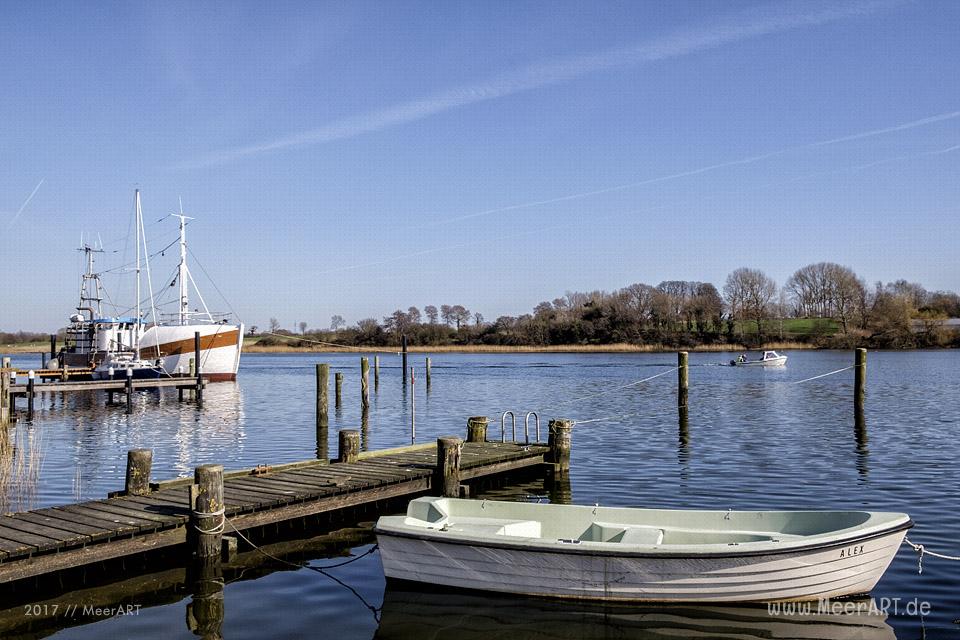 Die kleine Stadt Arnis mit der idyllischen Lage direkt an der Schlei // Foto: MeerART