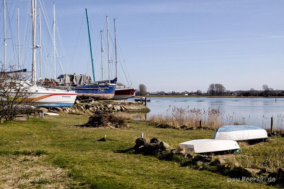 Die kleine Stadt Arnis mit der idyllischen Lage direkt an der Schlei // Foto: MeerART