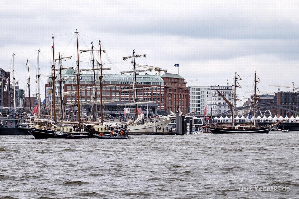 Der Hamburger Hafen feiert seinen 828. Hafengeburtstag // Foto: MeerART