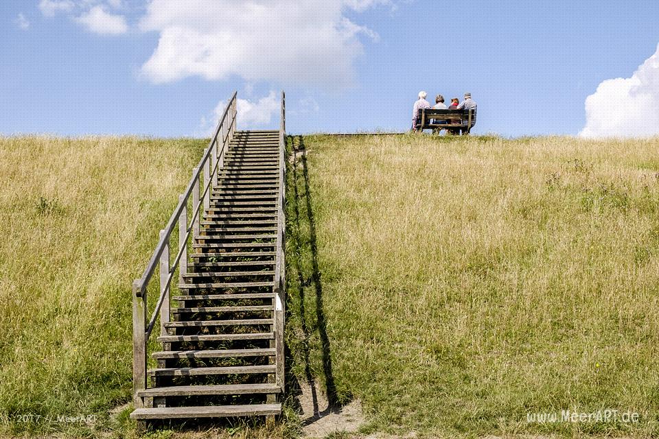 Ein Sommertag im Watt vor der alten Warft Stufhusen // Foto: MeerART / Ralph Kerpa