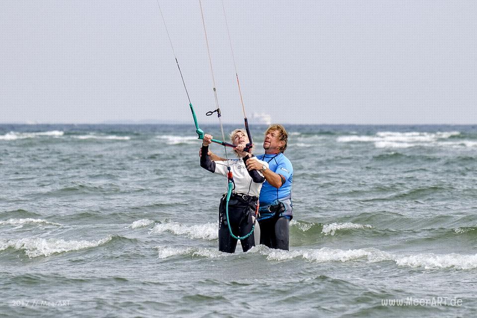 Kitesurfen im Schnupperkurs auf der Sonneinsel Fehmarn // Foto: MeerART / Ralph Kerpa