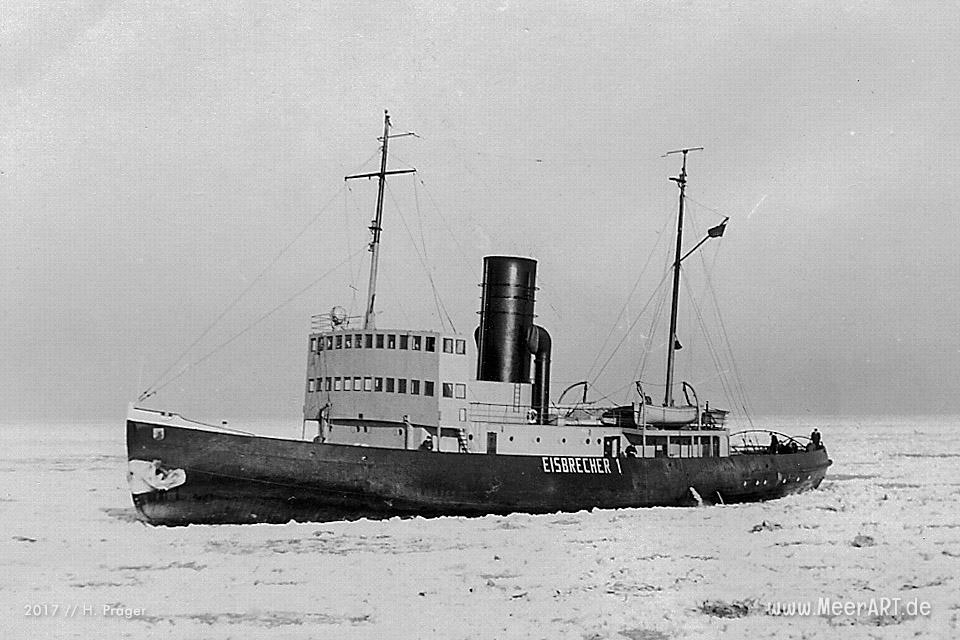 Dampfeisbrecher STETTIN // Foto: H. Prager