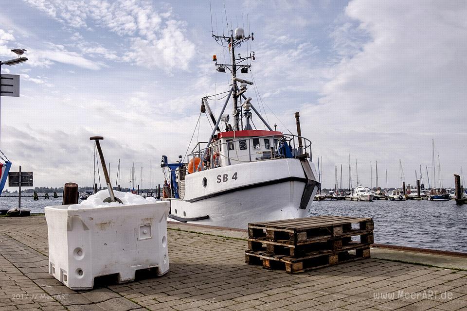 Auf Fangfahrt vor Fehmarn mit Mike Hilger und seiner Crew auf der "SB4 ANDREA" // Foto: Ralph Kerpa