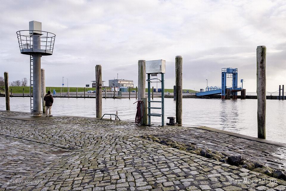 Der 1959 erbaute Hafen Schlüttsiel im Kreis Nordfriesland / Foto: Ralph Kerpa