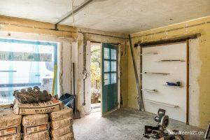 Renovierung der Atelierräume 2017 in Langenhorn // Foto: MeerART