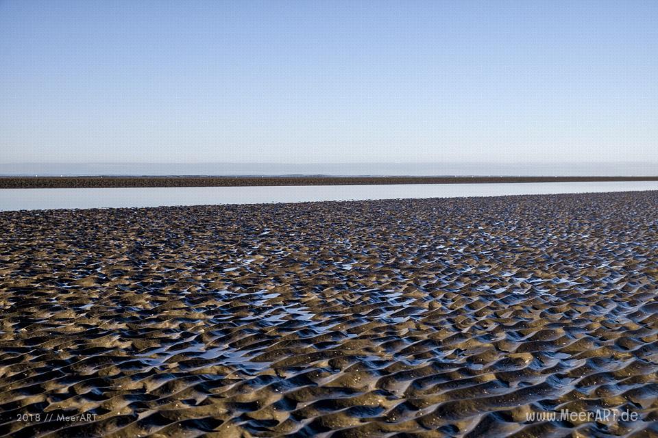 Der weitläufige Sandstrand bei Lakolk auf der dänischen Wattenmeerinsel Röm // Foto: Ralph Kerpa