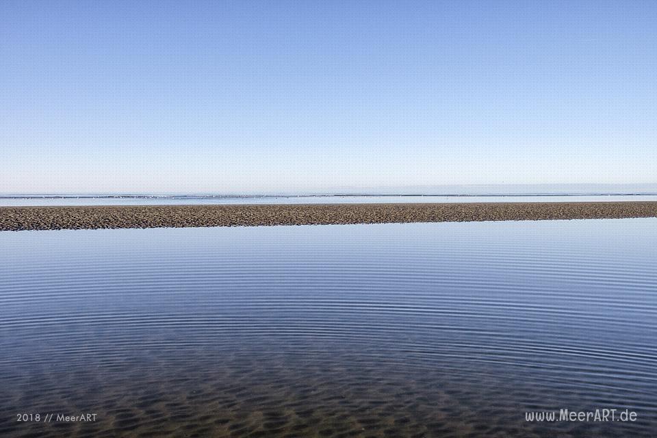 Der weitläufige Sandstrand bei Lakolk auf der dänischen Wattenmeerinsel Röm // Foto: Ralph Kerpa