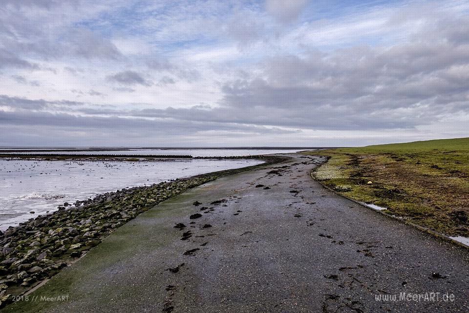Küstenabschnitt an der Nordsee zwischen Ockholm und Schlüttsiel // Foto: Ralph Kerpa