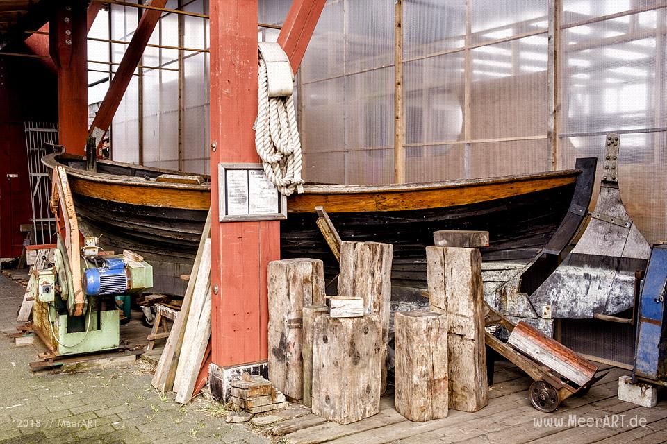 Der Museumshafen mit der Museumswerft in Flensburg // Foto: Ralph Kerpa