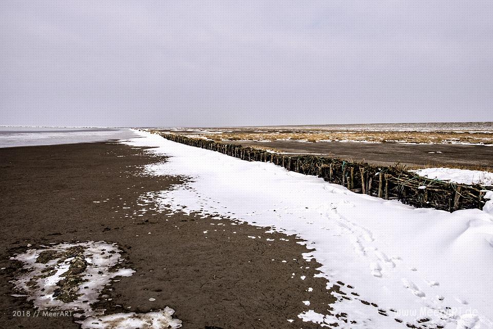 Wintereinbruch im Naturschutzgebiet Rickelsbüller Koog // Foto: Ralph Kerpa