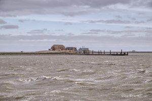 Die Hallig Langeneß im nordfriesischen Wattenmeer // Foto: MeerART / Ralph Kerpa