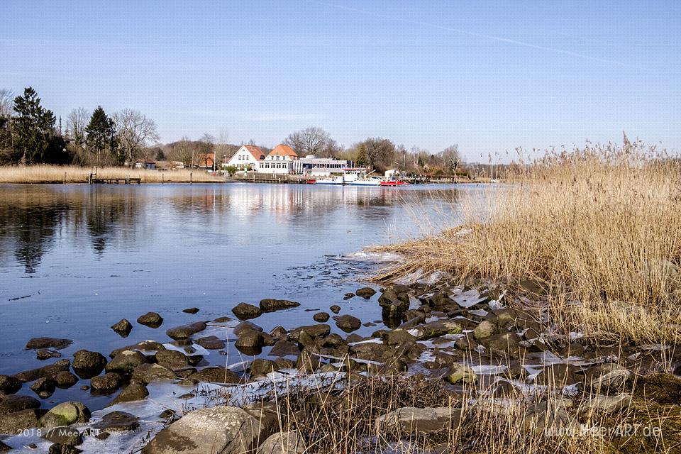 Sonnige Winterimpressionen von der Schlei // Foto: MeerART / Ralph Kerpa