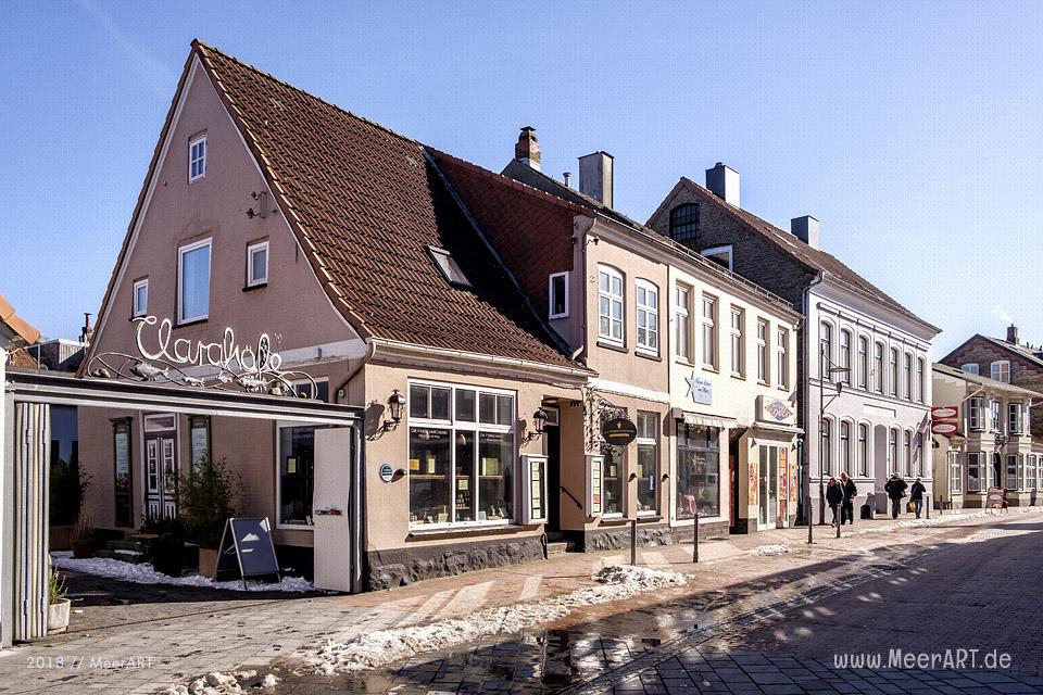 Ein sonniger Wintertag an der Ostsee in Eckernförde // Foto: MeerART / Ralph Kerpa