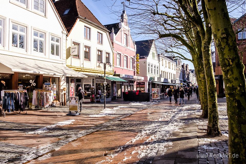 Ein sonniger Wintertag an der Ostsee in Eckernförde // Foto: MeerART / Ralph Kerpa