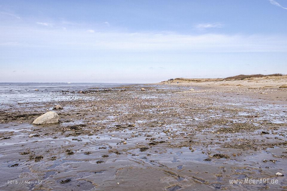 Am Nordseestrand entlang von Hjerpsted zum Emmerlev Klev // Foto: MeerART / Ralph Kerpa