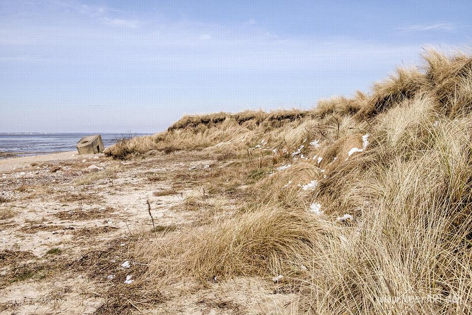 Am Nordseestrand entlang von Hjerpsted zum Emmerlev Klev // Foto: MeerART / Ralph Kerpa