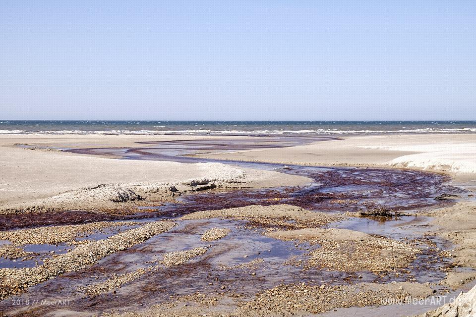 Ein sonniger Frühlingstag in Vejers Strand an der dänischen Nordseeküste // Foto: MeerART / Ralph Kerpa
