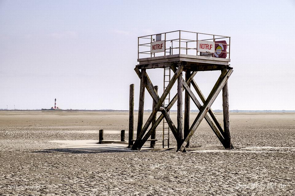 Wenn die Westerhever Sandbank ruft // Foto: Ralph Kerpa