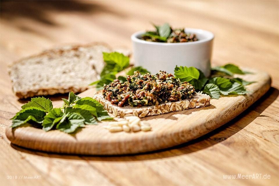 Rezept-Tipp: Giersch-Pesto á la MeerART // Foto: MeerART / Ralph Kerpa