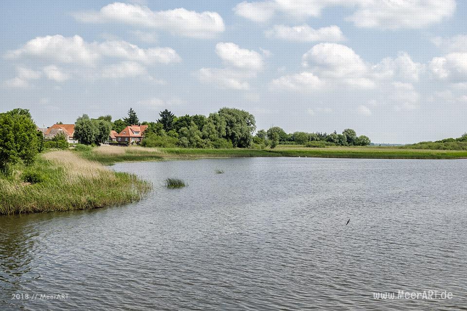 Die idyllische Grenzdorf Rudbøl an Dänemarks Westküste // Foto: MeerART