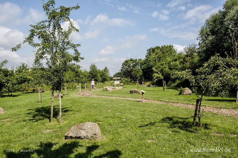 Spaß bis in die Zehenspitzen im BARFUSSpark Schwackendorf // Foto: MeerART