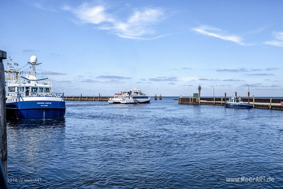 Der Hafen von Hörnum auf der Insel Sylt // Foto: MeerART