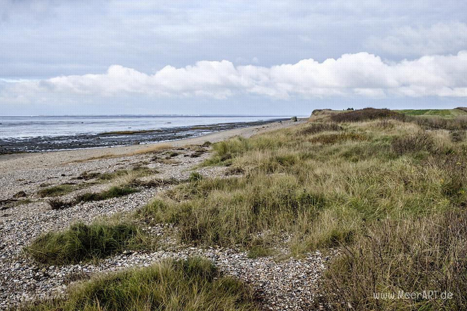 Strandabschnitt an der Nordsee bei Hjerpsted in Sønderjylland // Foto: MeerART / Ralph Kerpa