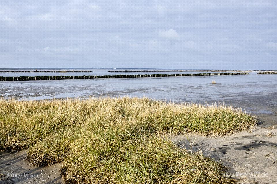 Strandabschnitt an der Nordsee bei Hjerpsted in Sønderjylland // Foto: MeerART / Ralph Kerpa