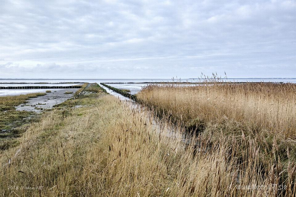 Strandabschnitt an der Nordsee bei Hjerpsted in Sønderjylland // Foto: MeerART / Ralph Kerpa