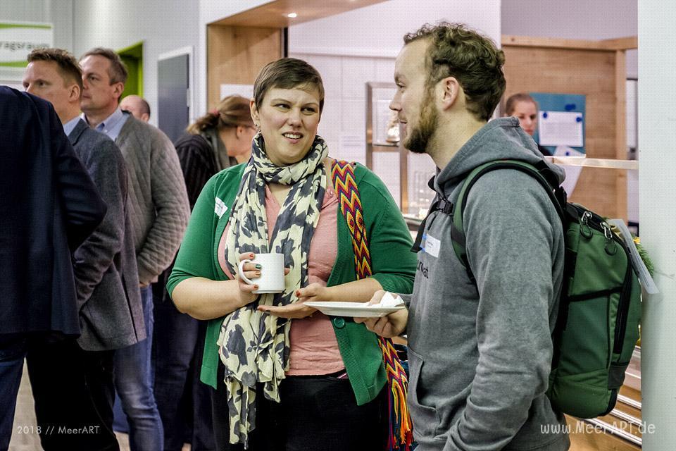 Das Barcamp „grenzenløs 2018“ auf dem GreenTEC Campus in Enge-Sande (Nordfriesland) // Foto: MeerART
