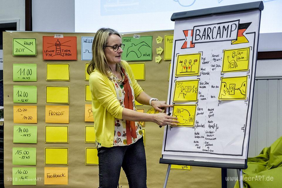 Das Barcamp „grenzenløs 2018“ auf dem GreenTEC Campus in Enge-Sande (Nordfriesland) // Foto: MeerART
