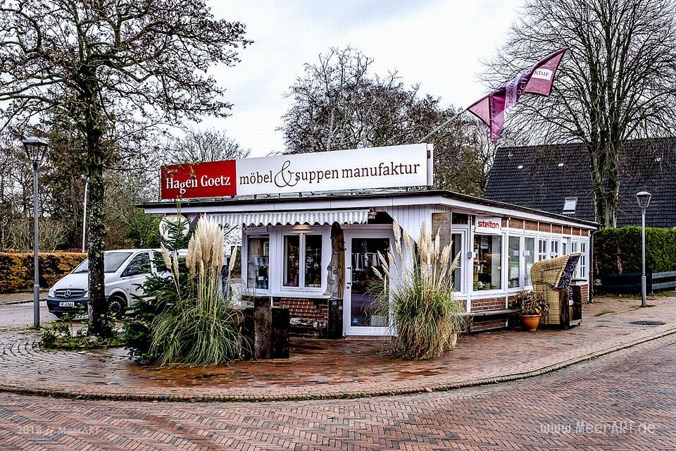 Die Möbel & Suppen Manufaktur von Hagen Goetz in St. Peter-Ording // Foto: MeerART