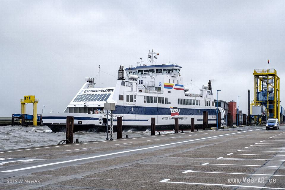 Dagebüll mit seinem Fährhafen an der Nordseeküste in Nordfriesland // Foto: MeerART / Ralph Kerpa