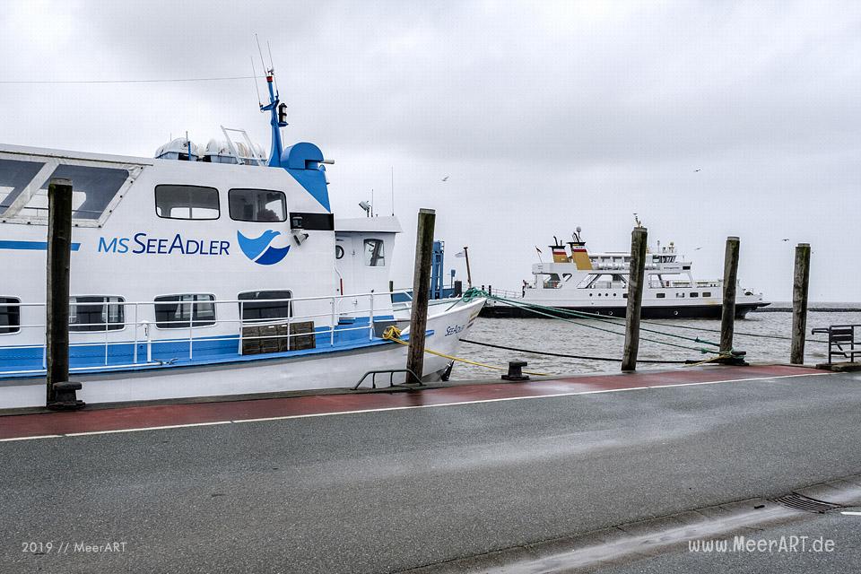 Der Hafen in Schlüttsiel im Kreis Nordfriesland // Foto: MeerART / Ralph Kerpa