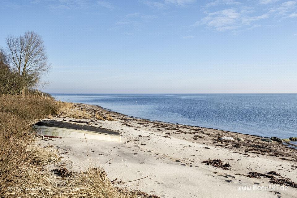 Die dänische Ostseeküste bei der „Diernæs Bugt“ in Südjütland // Foto: MeerART