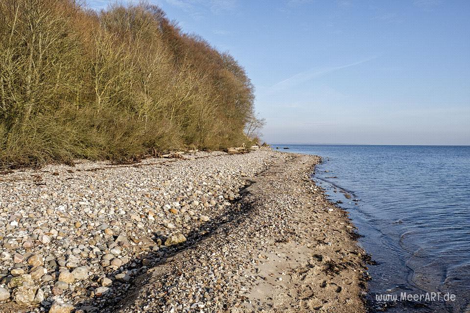 Die dänische Ostseeküste bei der „Diernæs Bugt“ in Südjütland // Foto: MeerART