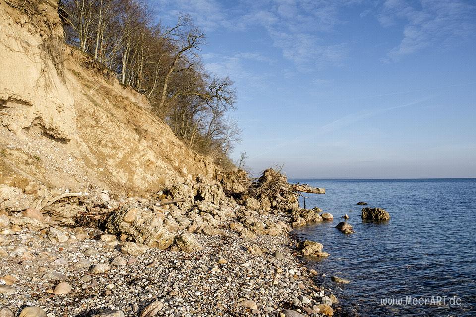 Die dänische Ostseeküste bei der „Diernæs Bugt“ in Südjütland // Foto: MeerART