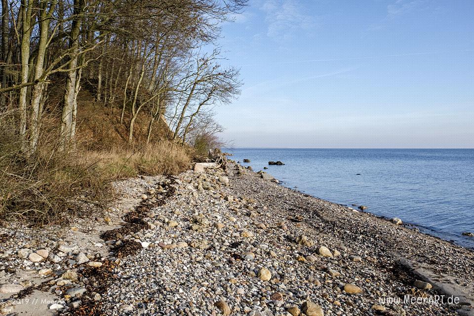 Die dänische Ostseeküste bei der „Diernæs Bugt“ in Südjütland // Foto: MeerART