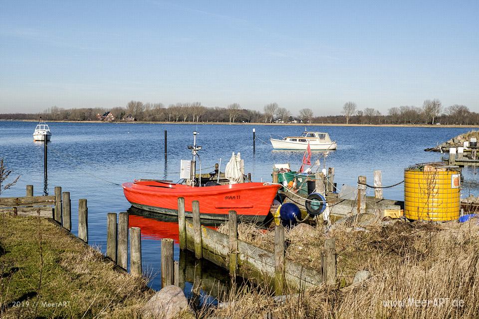 Wenn in Maasholm an der Schlei die Wintersonne lockt // Foto: MeerART / Ralph Kerpa