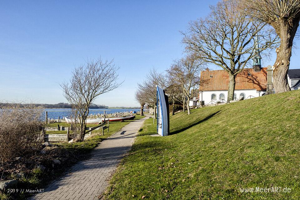 Wenn in Maasholm an der Schlei die Wintersonne lockt // Foto: MeerART / Ralph Kerpa
