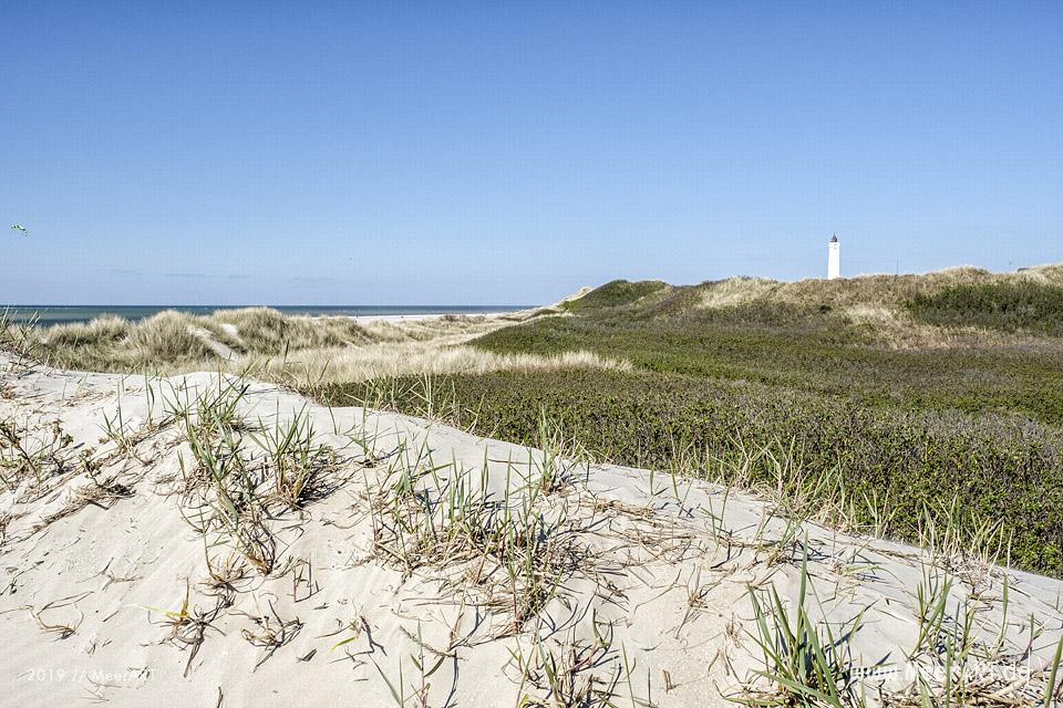 Ein schöner Frühlingstag an der dänischen Nordseeküste bei Blåvand in der Kommune Varde // Foto: MeerART / Ralph Kerpa
